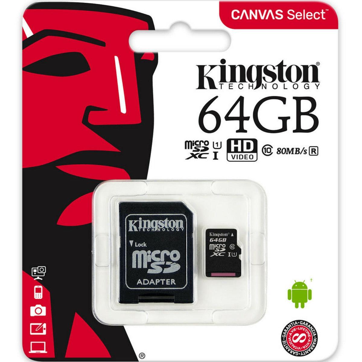 Kingston Micro SD Card 3.0, Class10, 64G - Best Cell Phone Parts Distributor in Canada Kingston Micro SD Card 3.0, Class10, 64G - Best Cell Phone Parts Distributor in Canada